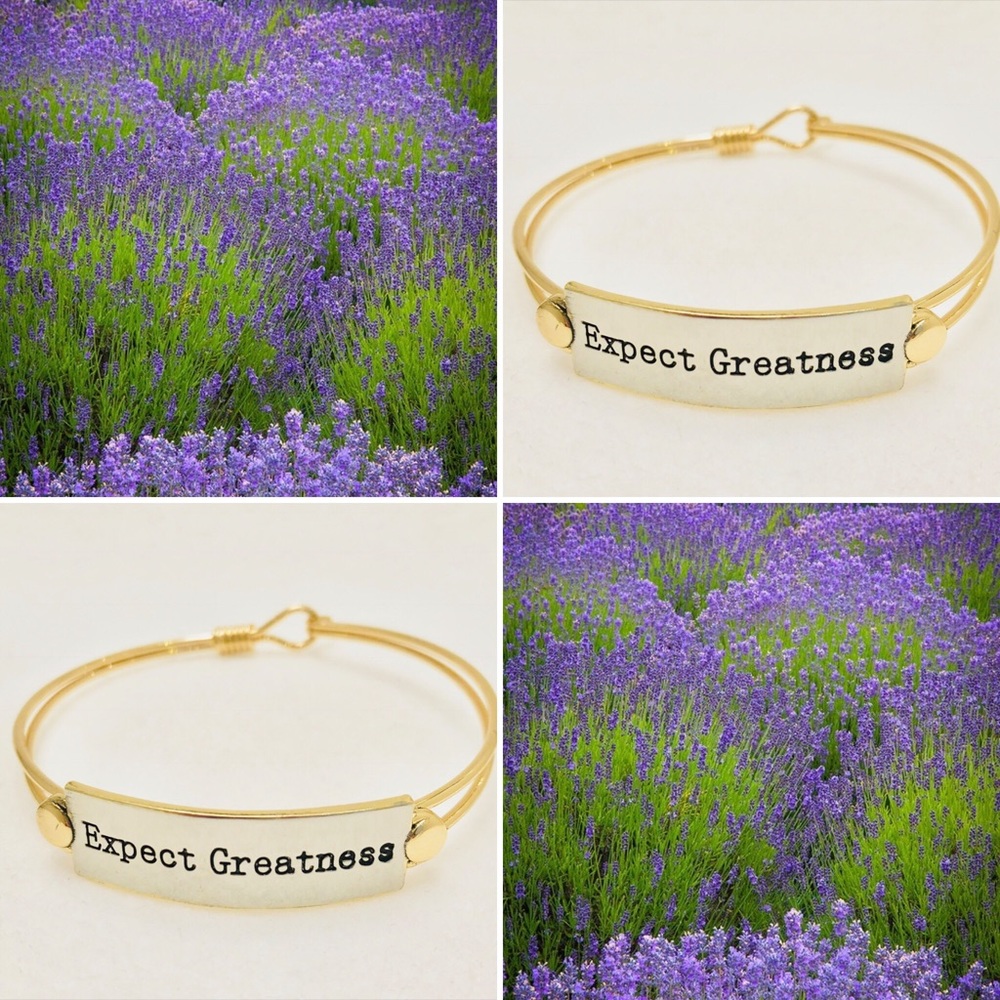 “Expect Greatness” Inspiration Bracelet